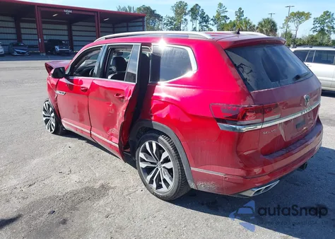 2022 Volkswagen Atlas 3.6L V6 Sel Premium R-Line из США, поврежденный, VIN 1V2FR2CA7NC545889